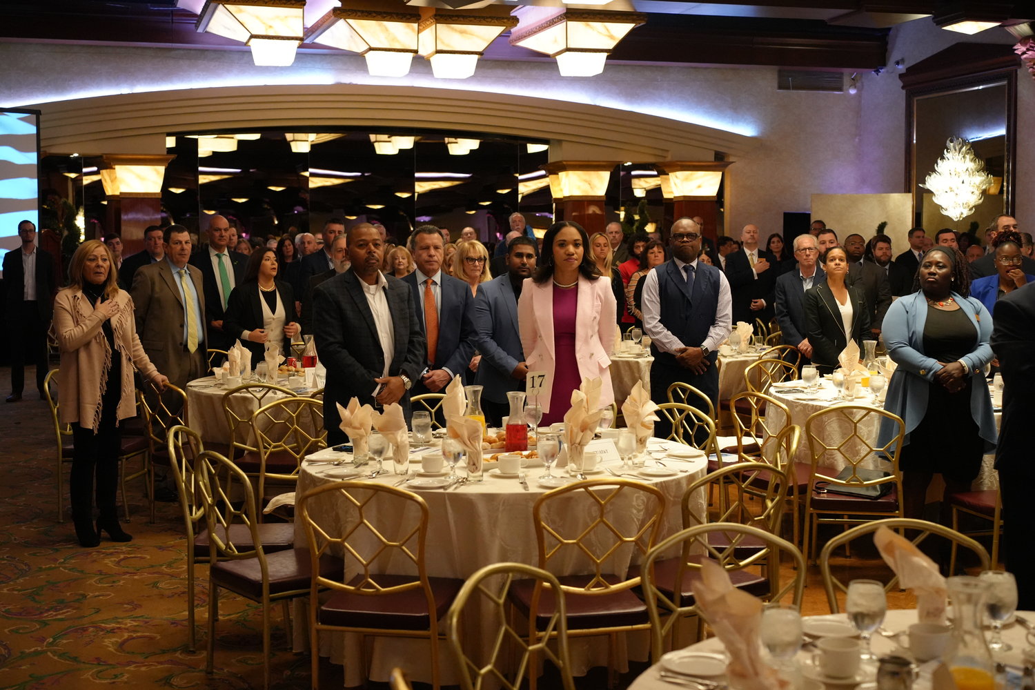 Hundreds gathered at Crest Hollow Country Club in Woodbury Oct. 28 to honor the Nassau Council of Chambers of Commerce Businesspersons of the Year.