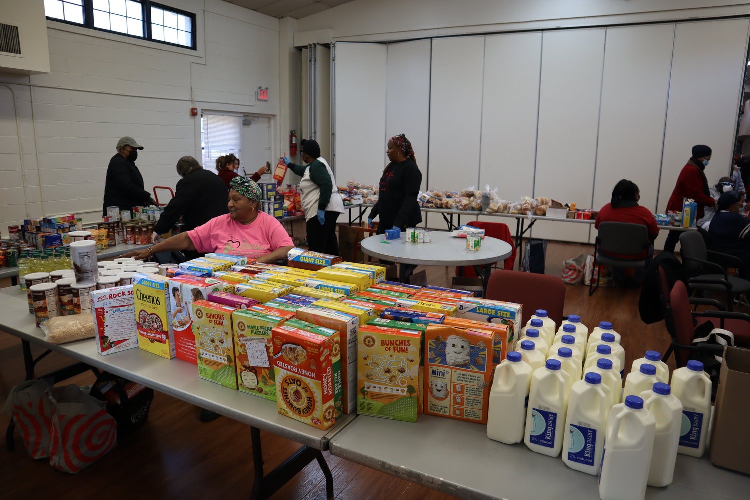 All the food at the pantry is donated or purchased with funds donated by individuals and community organizations.